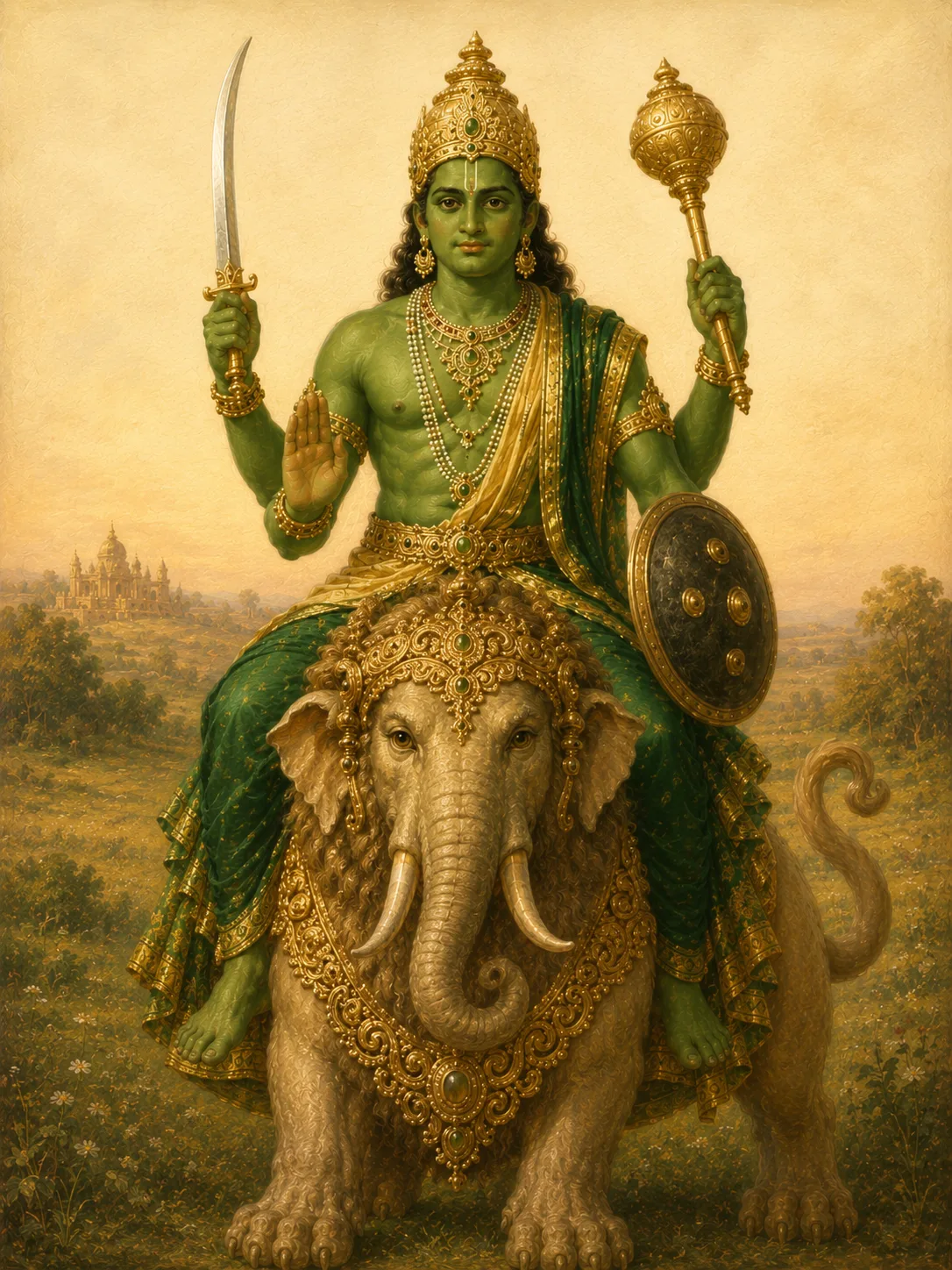 Mercury — Lord Vishnu, Goddess Saraswati