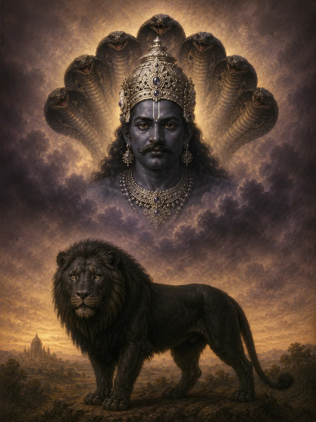 Rahu — Goddess Durga