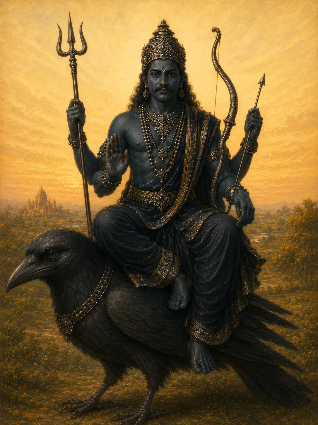 Saturn — Shani Dev, Lord Hanuman, Lord Shiva (Bhairava)